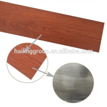 plancher de PVC de grain de bois